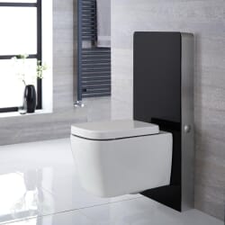 Unità WC Nera da 500mm (Sanitario Non Incluso) - Saru