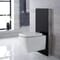 Unità WC Nera da 500mm (Sanitario Non Incluso) - Saru