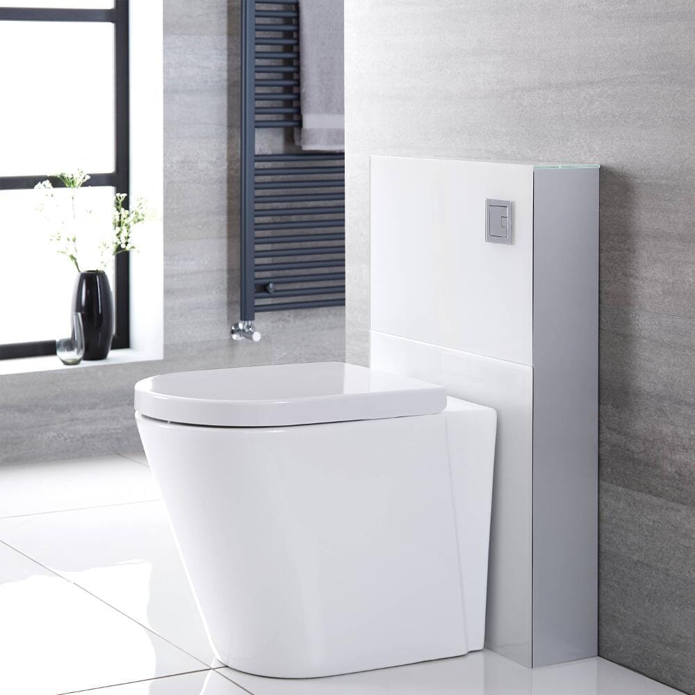 Kit per Fissaggio di Sanitari Filo Parete (Esclude Vaso) Bianco 500mm – Saru