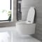 Sanitario WC Sospeso Rotondo con Sedile WC - Design Senza Brida - Otterton