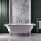 Vasca da Bagno Freestanding a Doppia Estremità con Bordo Arrotondato - 1780 x 825mm - Diversi Piedini Disponibili - Legend
