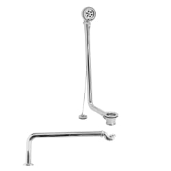 Kit Tradizionale per Vasca Freestanding Completo di Colonna di Scarico a Vista e Sifone - Elizabeth