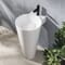 Lavabo Moderno su Colonna - 398mm x 498mm (1 Tap-Hole) - Covelly