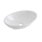 Lavabo Bagno da Appoggio Ovale 520x320mm in Ceramica - Kenton