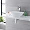 Lavabo Bagno da Appoggio Ovale 520x320mm in Ceramica - Kenton