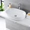 Lavabo Bagno da Appoggio in Ceramica Ovale 590x425mm - Otterton