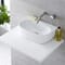 Lavabo Bagno da Appoggio in Ceramica Ovale 420x290mm - Langtree
