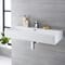 Lavabo Bagno Sospeso Rettangolare in Ceramica 1000x420mm - Sandford