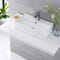 Lavabo Bagno da Appoggio Rettangolare in Ceramica 550x310mm - Halwell