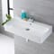 Lavabo Bagno Sospeso in Ceramica Rettangolare 800x415mm - Exton