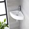 Lavabo Bagno Sospeso in Ceramica Angolare 460x320mm - Belstone