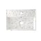 Lavabo Rettangolare da Appoggio Effetto Terrazzo - 500mm x 350mm (1 foro per la Rubinetteria) - Sandford