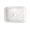 Lavabo Rettangolare da Appoggio Effetto Terrazzo - 505mm x 370mm (Senza foro per la Rubinetteria) - Alswear