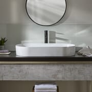 Lavabo d'Appoggio Ovale - 805mm x 390mm (Senza Fori per la Rubinetteria) - Ealing