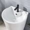 Lavabo Moderno Freestanding - 535mm x 480mm (1 foro per la Rubinetteria) - Axton