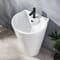 Lavabo Moderno Freestanding - 535mm x 480mm (1 foro per la Rubinetteria) - Axton