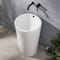 Lavabo Moderno Freestanding - 460mm x 445mm (Senza foro per la Rubinetteria) - Alswear