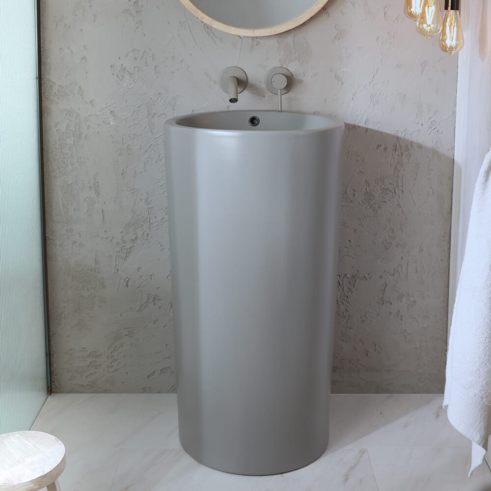 Lavabo Freestanding - 460mm x 445mm (Senza Fori per la Rubinetteria) - Scelta di Finiture - Elements