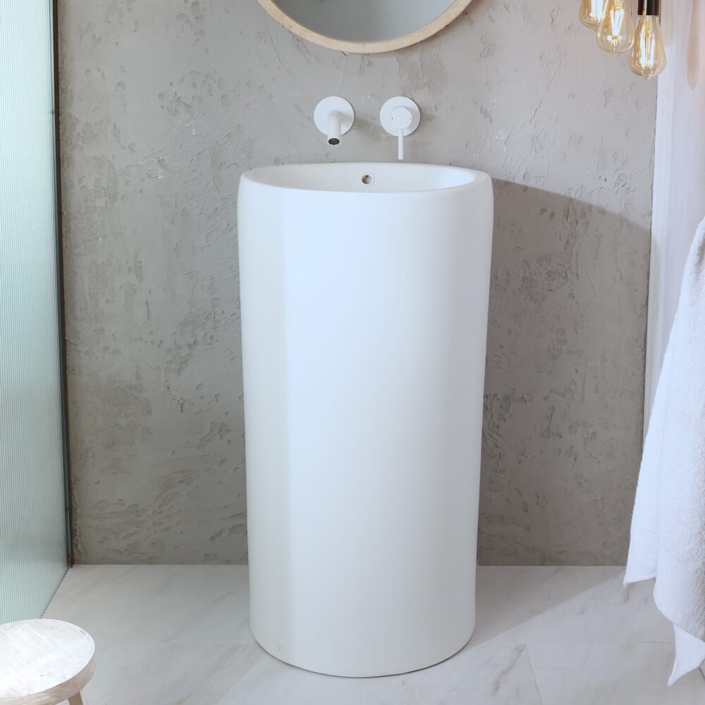 Lavabo Freestanding - 460mm x 445mm (Senza Fori per la Rubinetteria) - Scelta di Finiture - Elements