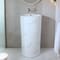 Lavabo d'Appoggio Freestanding Effetto Marmo - 460mm x 445mm (Senza Fori per la Rubinetteria) - Alswear