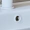 Lavabo Moderno Sospeso Bianco - Scelta di Misure a Anello per Troppopieno Anello di Troppopieno Distintos Acabados - Halwell