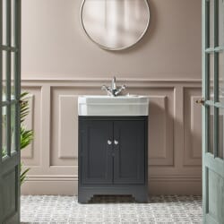 Mobile Bagno da 564mm con Lavabo - Scelta di Finiture e Maniglie - Thornton