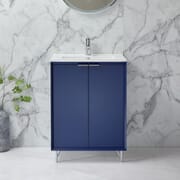 Mobile Bagno 610mm con Lavabo - Scelta di Finitura e Maniglie - Edge