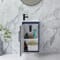Mobile Bagno Sospeso 400mm con Lavabo - Maniglie e Finitura a Scelta - Edge