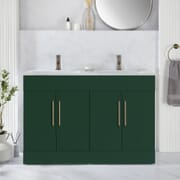 Mobile Bagno da 1210mm con Doppio Lavabo - Scelta della Finitura e Maniglie - Cluo
