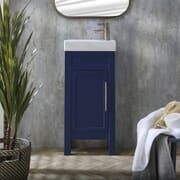Mobile Bagno da 400mm con Lavabo - Scelta della Finitura e Maniglie - Warwick