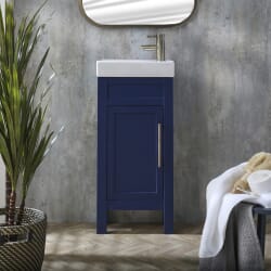 Mobile Bagno da 400mm con Lavabo - Scelta della Finitura e Maniglie - Warwick