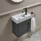 Mobile Bagno Sospeso da 400mm con Lavabo - Scelta della Finitura e Maniglie - Thornton