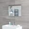 Specchio Bagno Murale 500x700mm Colore Grigio Opaco - Newington