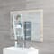 Specchio Bagno Murale 750x1000mm Colore Rovere Chiaro con Design Aperto - Hoxton