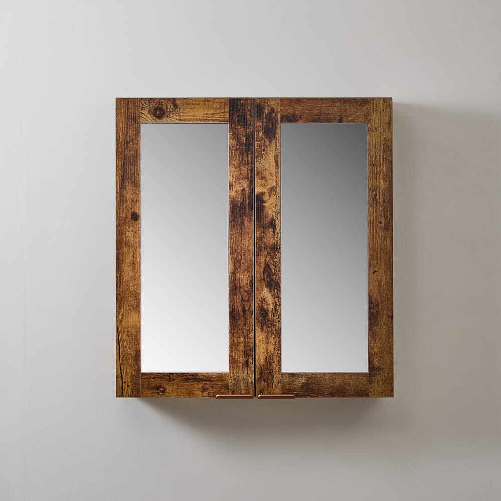 Mobiletto a Specchio da 600mm x 650mm - Scelta di Finiture e Maniglie  - Cluo