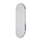 Specchio Bagno da Parete Ovale - Cromato - 1000mm x 400mm - Gianna