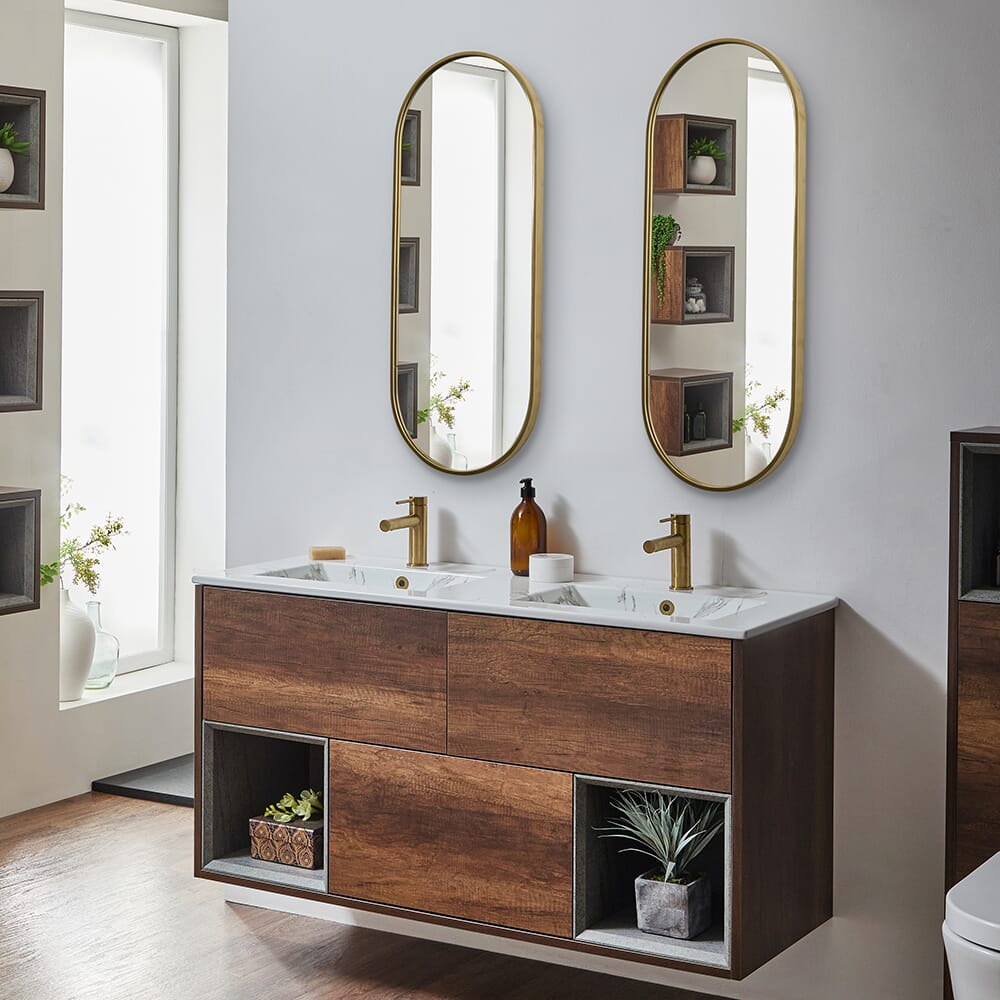 Pintici Specchio da parete, stile antico, ovale, barocco, specchio da bagno, 50x76 cm, specchio sfarzoso, ovale, specchio per corridoio (bianco dorato Pintici Specchio da parete, stile antico, ovale, barocco, specchio da bagno, 50x76 cm, specchio sfarzoso, ovale, specchio per corridoio (bianco dorato