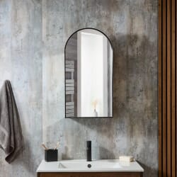 Armadietto a Specchio ad Arco - 400mm x 750mm - Ava