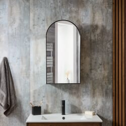 Armadietto a Specchio ad Arco - 400mm x 750mm - Ava