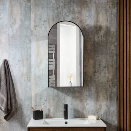 Armadietto a Specchio ad Arco - 400mm x 750mm - Ava