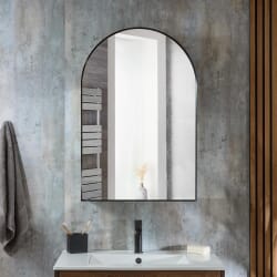 Armadietto a Specchio ad Arco - 600mm x 900mm - Ava