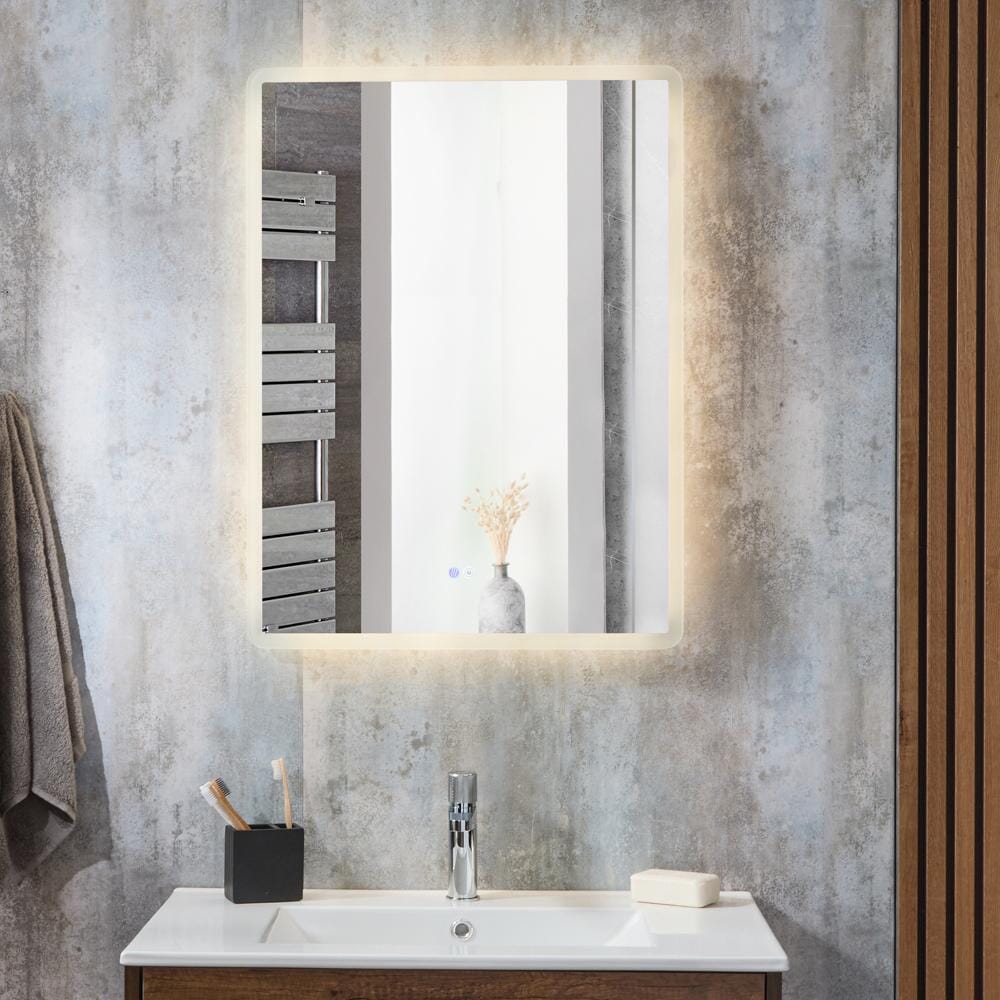 Specchio con Illuminazione a LED e Antiappannamento- 600mm x 800mm - Dawson