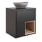 Mobile Bagno Sospeso con Ripiano Aperto da 600mm con Lavabo d' Appoggio Elements - Scelta di Lavabo, Finiture e Luci LED - Hoxton