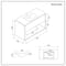 Mobile Bagno Sospeso con Ripiano Aperto e Lavabo da 1010mm - Scelta di Finitura e Luci LED - Hoxton