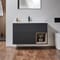 Mobile Bagno Sospeso con Ripiano Aperto e Lavabo da 1010mm - Scelta di Finitura e Luci LED - Hoxton