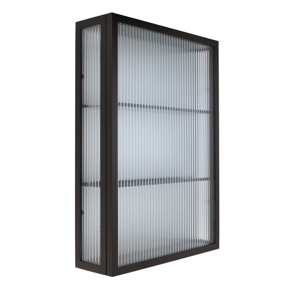 Armadietto in Vetro Scanalato - 500mm x 700mm - Sabinio