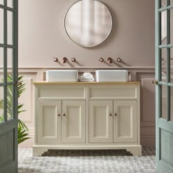 Mobile Bagno da 1200mm - Scelta della Finitura, Lavabi e Maniglie - Thornton