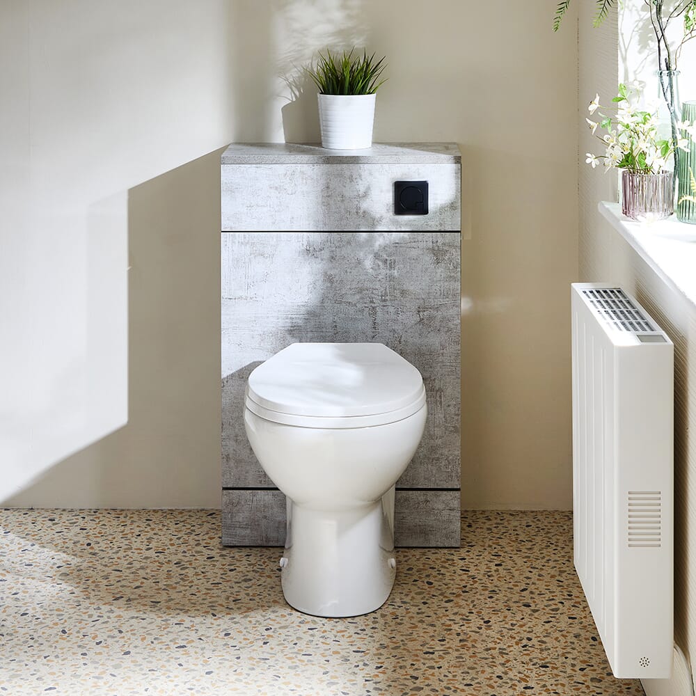 Mobile WC da 500 con Sanitario Select - Scelta di Finiture - Cluo