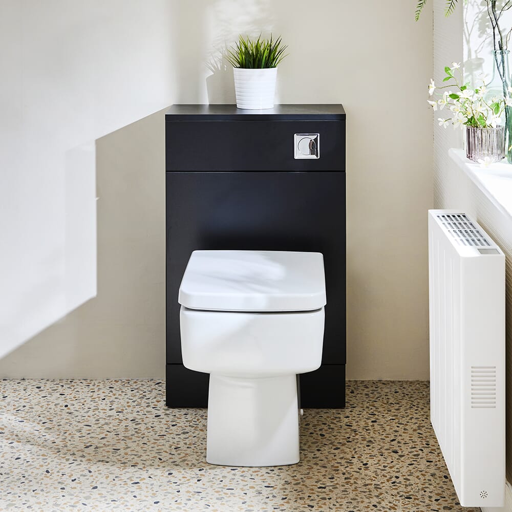 Mobile WC da 500 con Sanitario Exton - Scelta di Finiture - Cluo