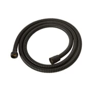 Flessibile per Doccia con Raccordi in Ottone da 1.75m - Nero - Elizabeth